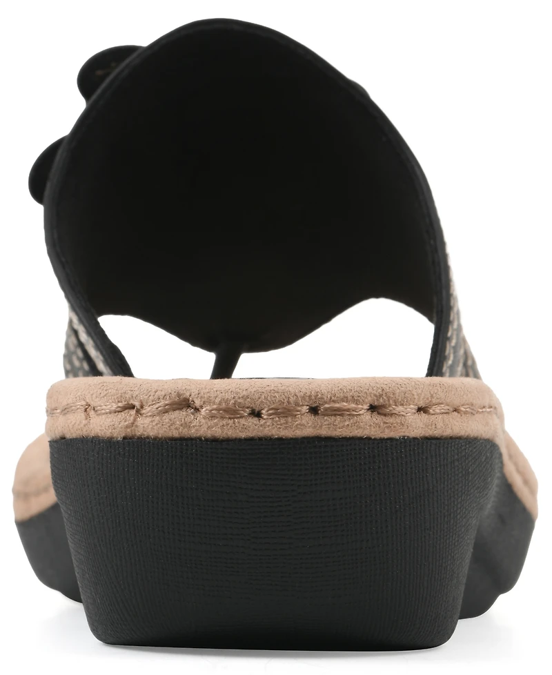 Cliffs by White Mountain Women's Cashlyn Flower Sandals