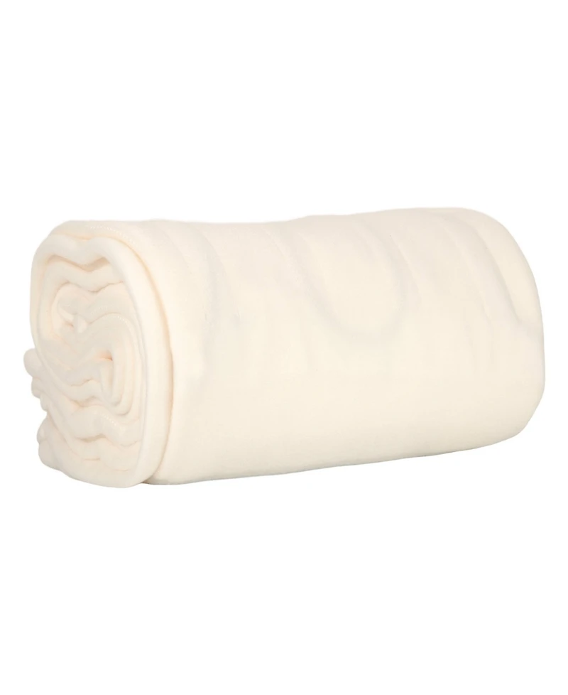 Therapedic 50x60 inch Ivory Heated Blanket