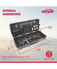 Skb Hard Large Plush Storage Case Archery Bow Parallel Limb iSeries REV2