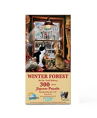 SunsOut Winter Forest 300 piece Jigsaw Puzzle for Adults