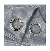 Olivia Gray Roxy Two Tone Jacquard Grommet Single Panel - 54x90