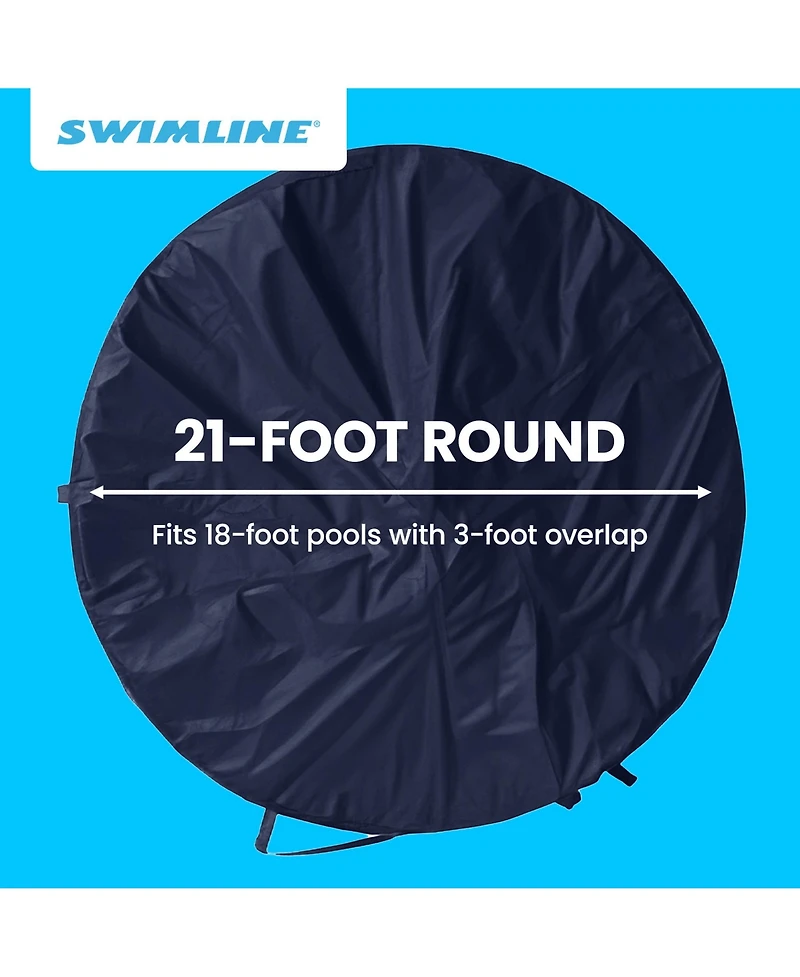 Swimline PCO821 18' Round Above Ground Winter Swimming Cover (Pool Cover Only)