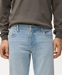 Mango Men's Jan Slim-Fit Frayed Effect Jeans
