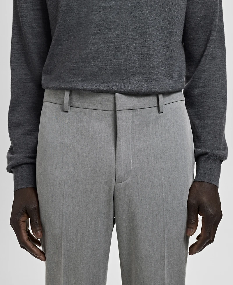 Mango Men's Stretch Fabric Super Slim-Fit Suit Pants