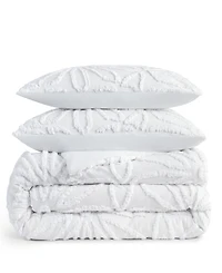 Peri Home Chenille Medallion 3-Pc. Duvet Cover Set, King