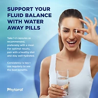 Phytoral Natural Diuretic Water Away Capsules, 60ct