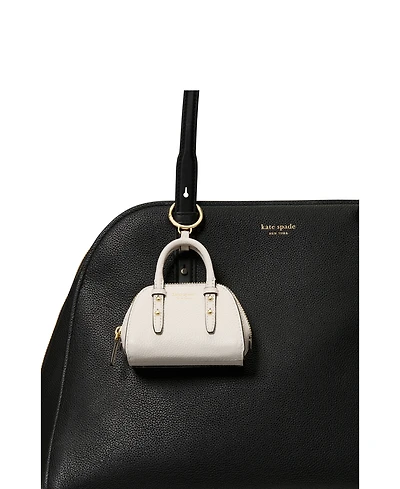 kate spade new york Pebbled Leather Nano Carryall Bag Charm