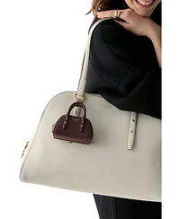 kate spade new york Pebbled Leather Nano Carryall Bag Charm