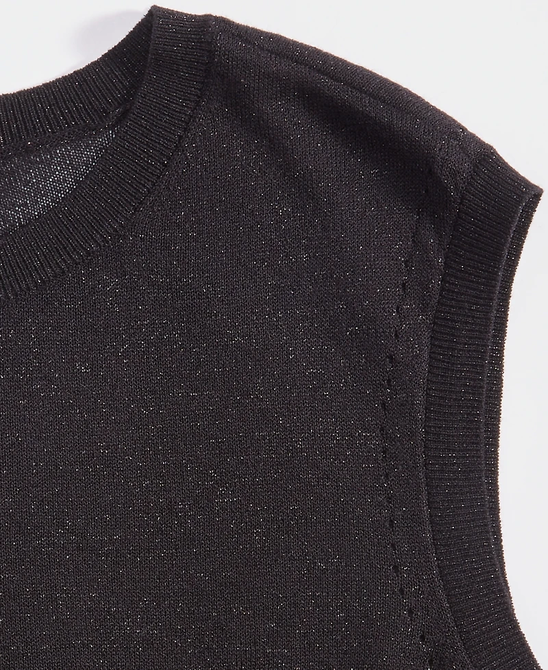 I.n.c. International Concepts Women's Sleeveless Crewneck Sweater, Macy's Exclusive