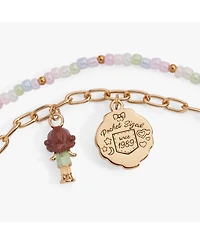 Alex and Ani Polly Pocket 2 Row Charm Bracelet