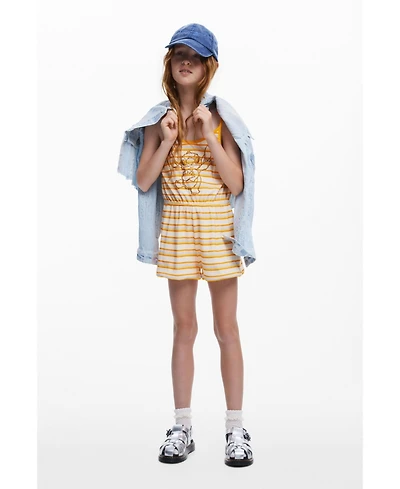 Desigual Girls Girls's Striped jumpsuit sun