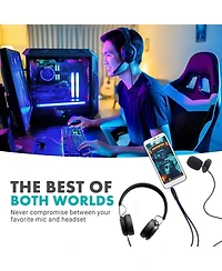 Movo TCB1 3.5mm Trs (Female) Microphone to Trrs (Male) Smartphone Adapter