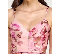 Seni & Cade Juniors' V-Neck Dress