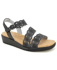 Jbu Women's Winona Round Toe Casual Sandals
