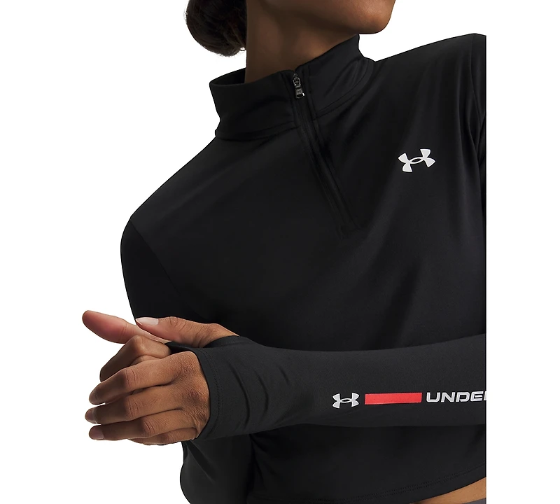 Under Armour Women's Tech Branded Collared Top