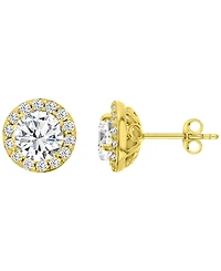 Macy's Cubic Zirconia Halo Stud Earrings