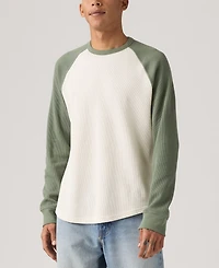 Levi's Men's Thermal Long Raglan Sleeve T-Shirt