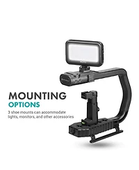 Movo MicRig-W1 Wireless Microphone Filmmaker Handle