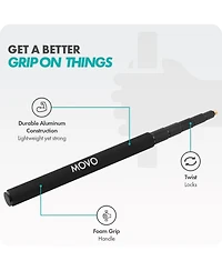 Movo Cmp-17 Professional 9.8' Aluminum Boom Pole for Shotgun Microphones