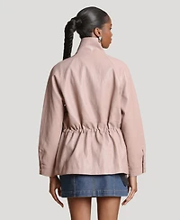 Avec Les Filles Women's Turtleneck Anorak Jacket
