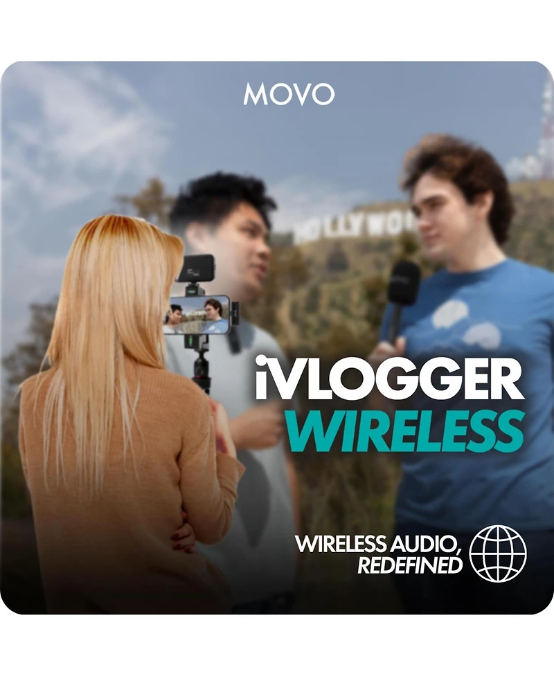 Movo iVlogger Wireless Vlogging Kit for iPhone