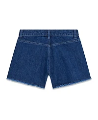 Guess Girls' 7-16 Rhinestone Jean Shorts