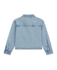 Guess Girls' 7-16 Denim Long-Sleeve Shirt