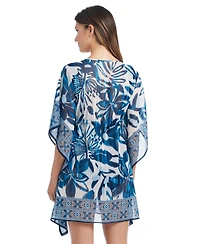 Bleu by Rod Beattie Women's V-Neck Cover-Up Caftan