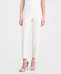 Anne Klein Women's Hollywood-Waist Straight Ankle Pants, Regular & Petite