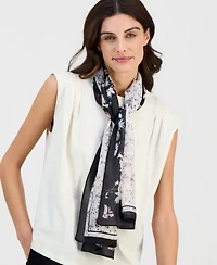 I.n.c. International Concepts Mixed Floral Print Scarf, Macy's Exclusive