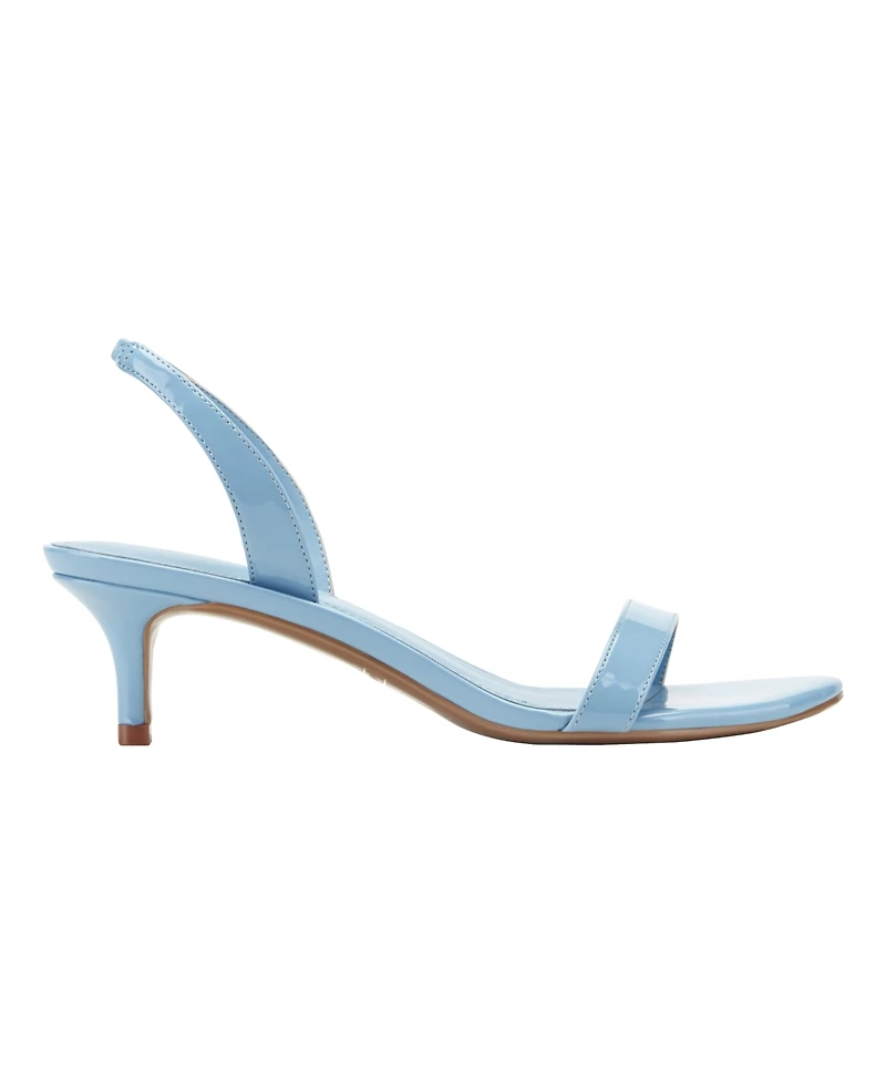 Marc Fisher Women's Salla Slingback Kitten Heel Dress Sandals