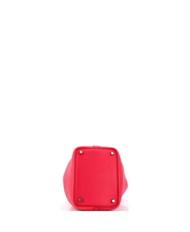 Pre-Owned HERMES Pm Casaque Picotin Lock Bag Clemence