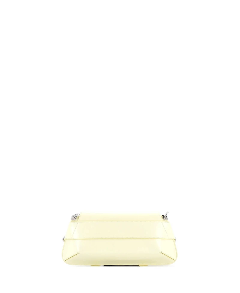 Pre-Owned Givenchy Voyou Shoulder Flap Bag Leather