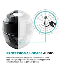 Movo ACM400 Flexible Gooseneck Omnidirectional Microphone for Motovlogging