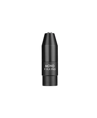 Movo Fxlr-pro 3.5mm (Trs) Mini-Jack Female Microphone Adapter to 3-pin Xlr Male Connector