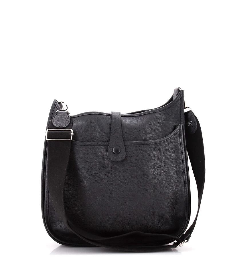 Pre-Owned Hermes Gm Evelyne Bag Gen Iii Epsom