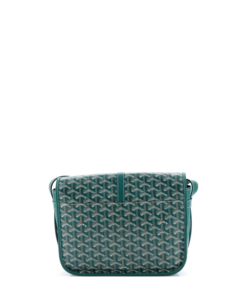 Pre-Owned Goyard Mm Belvedere Ii Messenger Bag Coated Canvas