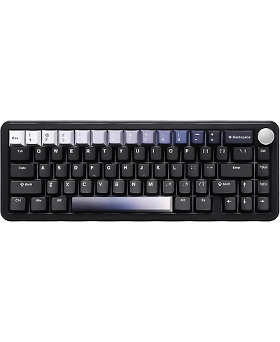 Lofree B68 Wireless Mechanical Keyboard,Tri-Mode BT5.0/2.4GHz/Usb-c Hot Swappable Creamy Typing Gasket Mounted for Win/Mac (Milk V2 Switch)