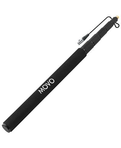 Movo Cmp-17C Professional 9.8' Aluminum Boom Pole for Shotgun Microphones with Internal Xlr Cable