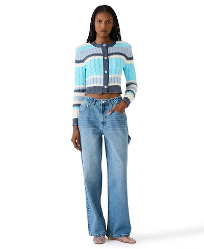 Steve Madden Women's Sydnee Barrel Jeans