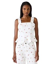 Steve Madden Women's Fiorella Square Neck Top