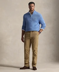 Polo Ralph Lauren Men's Big & Tall Cotton Quarter-Zip Sweater