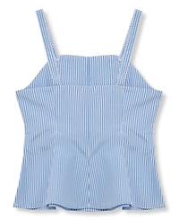 H by Habitual Girls' 7-16 Sleeveless Peplum Top