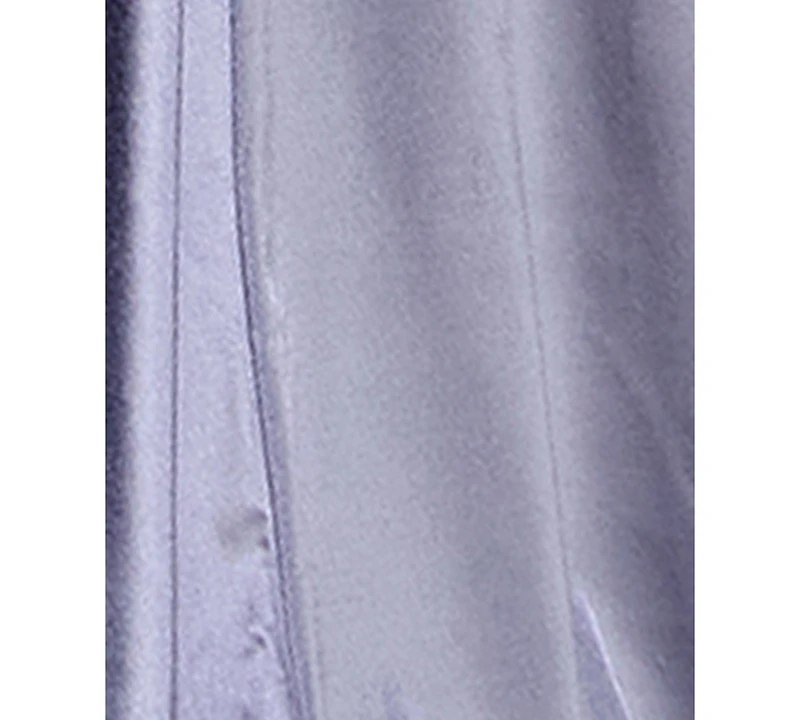 Emerald Sundae Juniors' Satin Off-The-Shoulder Ball Gown