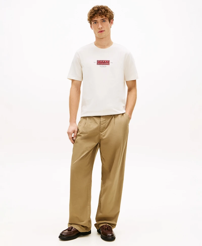 Tommy Hilfiger Men's Heritage Label Crewneck T-Shirt