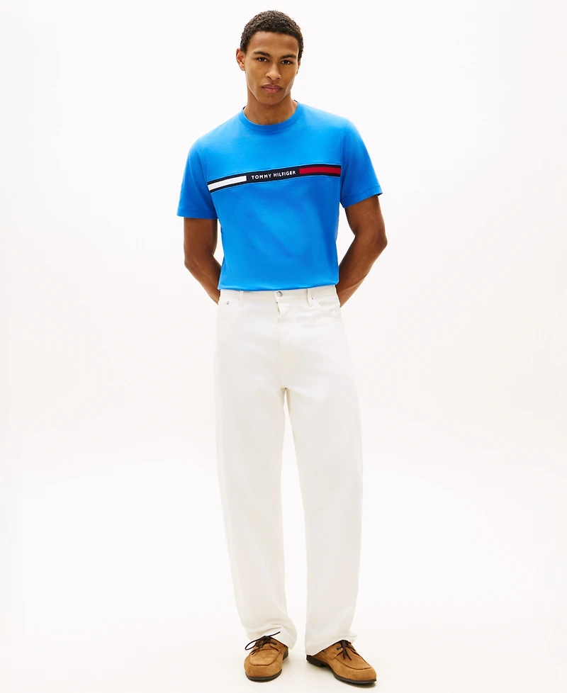 Tommy Hilfiger Men's Chest Insert Logo Short Sleeve T-Shirt