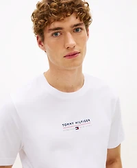 Tommy Hilfiger Men's Crewneck Brand Lockup Graphic T-Shirt