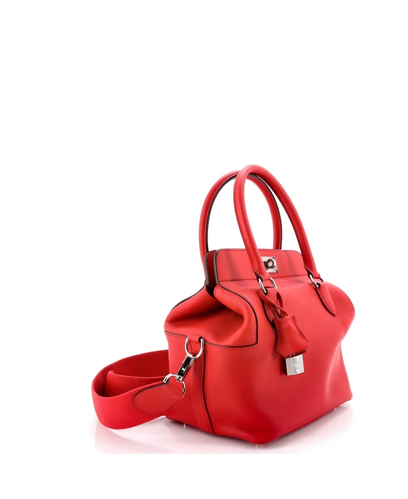 Pre-Owned HERMES 20 Toolbox Bag Swift