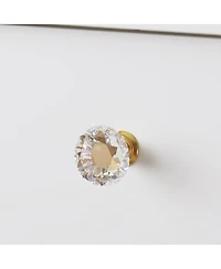 Homsee White Wooden Storage Cabinet with 6 Wooden Surface Drawers