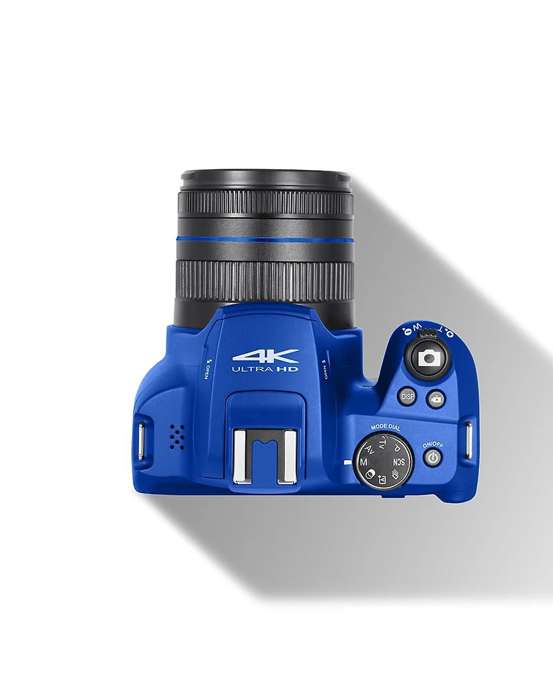 Minolta Minolta MNB10Z 64 Mp / 4K Ultra Hd Bridge Camera w/10x Optical Zoom (Blue)